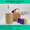 Cinta autoadhesiva de papel Kraft